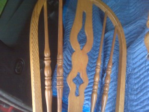 broken wood chair repair